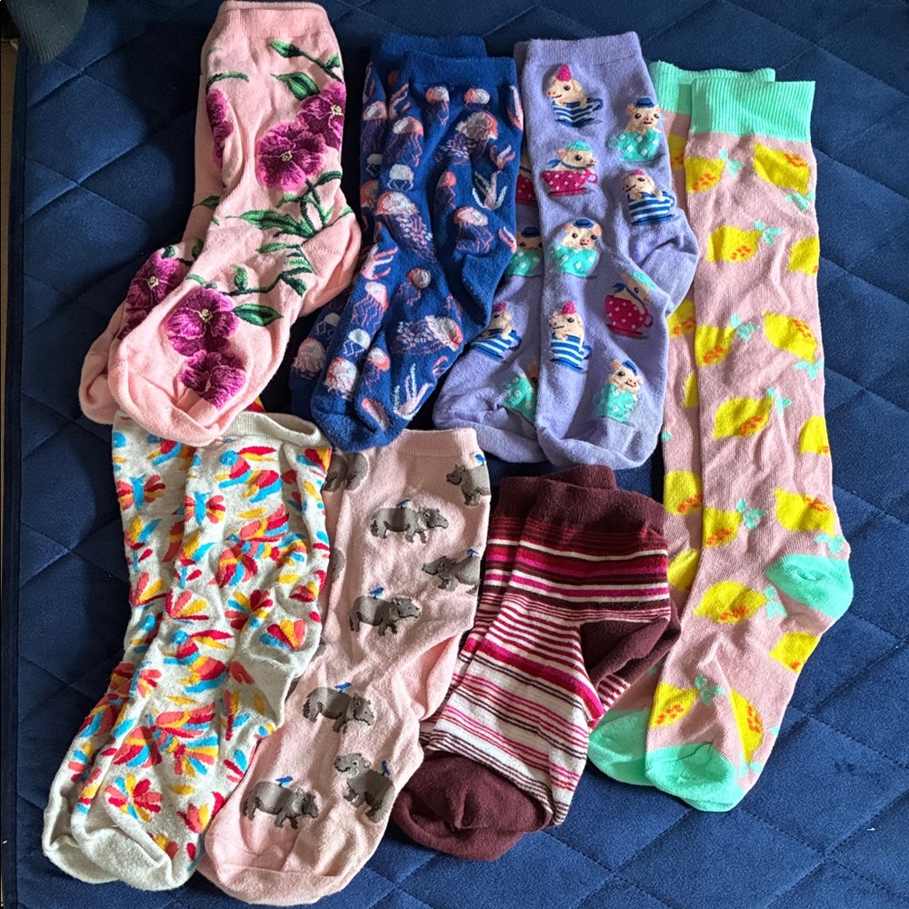 Printed Crew Sock Bundle